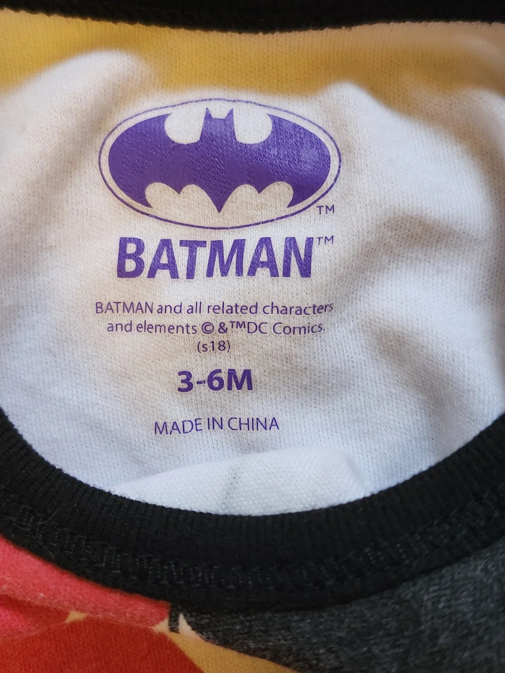 Batman Red and Black Harley Quinn-Inspired Baby Onesie with Hat